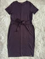 Vestido preto em malha Vestido preto em malha