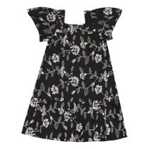 Vestido Preto Infantil Pulla Bulla Menina - 53423-51 Vestido Preto Infantil Pulla Bulla Menina - 53423-51