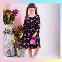 Vestido preto manga longa Vestido preto manga longa