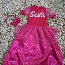 Vestido Princesa Barbie infantil