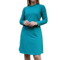 Vestido Proteção Solar UV50+ Manga Longa Piscina Moda Praia Evangélica Modesta Vestido Proteção Solar UV50+ Manga Longa Piscina Moda Praia Evangélica Modesta