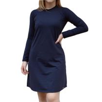 Vestido Proteção Solar UV50+ Manga Longa Piscina Moda Praia Evangélica Modesta