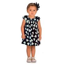 Vestido Pulla Bulla Corações Ref. 37608 Vestido Pulla Bulla Corações Ref. 37608