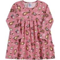 Vestido Pulla Bulla Floresta Manga Longa Ref. 38612
