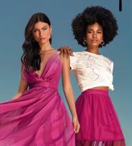 Vestido purple color