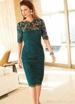 Vestido reda Green bfly Vestido reda Green bfly