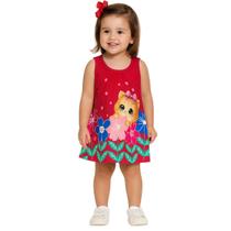 Vestido Regata Estampado Infantil Bebê Menina Kyly Vestido Regata Estampado Infantil Bebê Menina Kyly