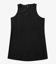 Vestido Regata Plus Size Secret Glam Preto Vestido Regata Plus Size Secret Glam Preto