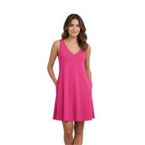 Vestido Regata Poliamida C/Bolso