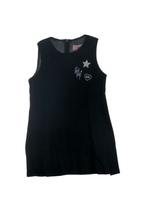 Vestido Regata Rock and Roll Preto Mini Us
