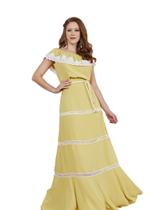 Vestido renda longo fascinius ref:0300175