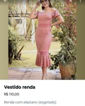 Vestido Renda