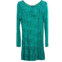 Vestido Rendado com Forrro Verde Claro da Toque Especial - Tam P