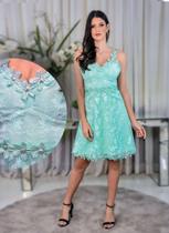 Vestido rendado
