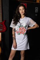 Vestido Rockskill Skull And Rose Vestido Rockskill Skull And Rose