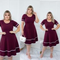 Vestido Rodado Moda Evangélica Casamento Civil Madrinha