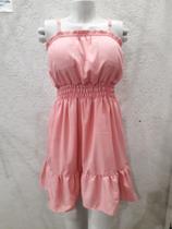 Vestido rosa claro