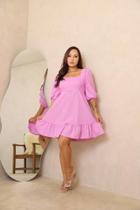 Vestido rosa claro