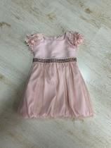 Vestido Rosa Festa Infantil Tam 1 Vestido Rosa Festa Infantil Tam 1