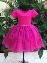 Vestido rosa pink infantil Vestido rosa pink infantil