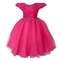 Vestido rosa pink luxo para festas e casamentos