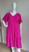 Vestido Rosa Plus size Vestido Rosa Plus size