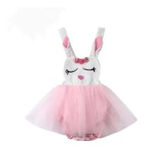 Vestido Roupa Fantasia Bebê Menina Infantil Pascoa Luxo