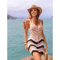 Vestido Saida de Praia Sunset Tricot Vestido Saida de Praia Sunset Tricot