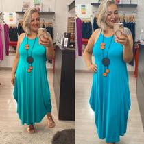 Vestido Saruel Acompanha colar TAM U Vestido Saruel Acompanha colar TAM U