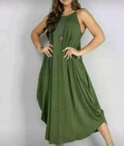 Vestido saruel barra arredondado Vestido saruel barra arredondado