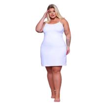 Vestido Segunda Pele Plus Size Midi Tecido Premium Anagua Combinação