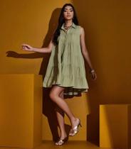 Vestido Selena Artsy - Verde