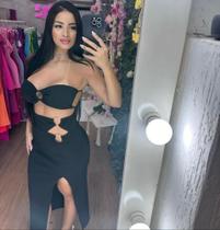 Vestido sem alça feminino Vestido sem alça feminino