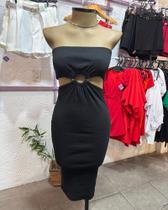 Vestido sem alça Preto , tamanho M