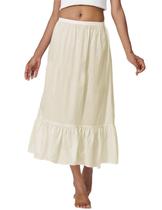 Vestido semideslizante BEAUZSUZSANA feminino 100% algodão para vestidos