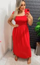 Vestido sensual longo