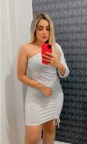 Vestido sensual ombro so