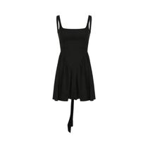 Vestido Sexy com Saia Suspensa e Nó Borboleta - Verão 2024
