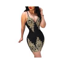 Vestido sexy de festa de verão, mini vestido sem mangas slim fit com gola baixa e costas halter Vestido sexy de festa de verão, mini vestido sem mangas slim fit com gola baixa e costas halter