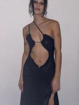 Vestido Sexy Feminino Com Alças Finas E Babados, Vestido De Festa Com Recortes Vestido Sexy Feminino Com Alças Finas E Babados, Vestido De Festa Com Recortes