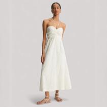 Vestido Shouder Floral Bordado Brilho Vestido Shouder Floral Bordado Brilho