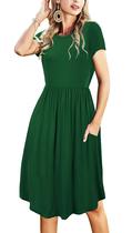 Vestido Simier Fairy feminino, verão, trabalho, casual, verde, tamanho L Vestido Simier Fairy feminino, verão, trabalho, casual, verde, tamanho L