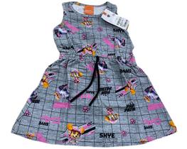 Vestido Skye Patrulha Canina Infantil Menina em Cotton Leve - Malwee Kids