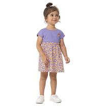 Vestido Skye Patrulha Canina Malwee Kids Ribana Rosa Lilás Malwee Kids Tam 1 ao 8 Infantil