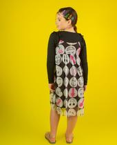 Vestido Sobreposição Tule "Emoções"