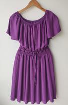 Vestido social roxo tamanho único Vestido social roxo tamanho único