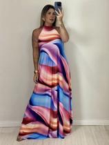 Vestido sofia rosa/lilás (ar24-2731)