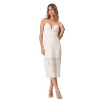 Vestido Solto Alça Midi Flor De Lis Vestido Solto Alça Midi Flor De Lis