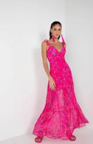 Vestido solto longo tamanho p