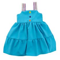 Vestido Solto Menina Luxo Diva Moda Infantil Verão Blogueira - Mimos da Babih